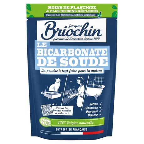 Briochin le bicarbonate de soude écocert en sachet doypack 500g