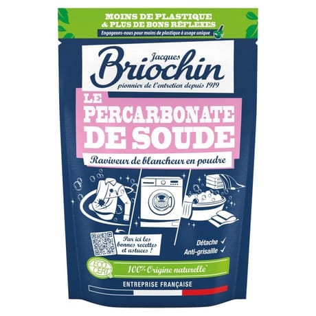 Briochin l'authentique poudre blanchissante percabonate de soude écocert 500g
