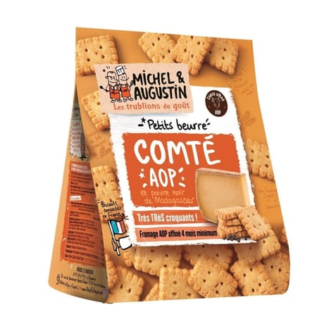 Michel et augustin 33 petits beurre apéritif comte poivre 100g