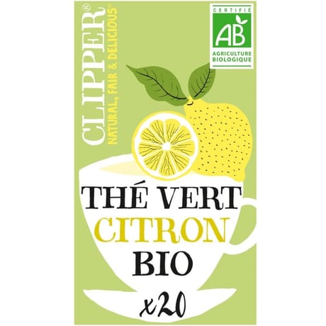 Clipper thé vert citron bio 35g