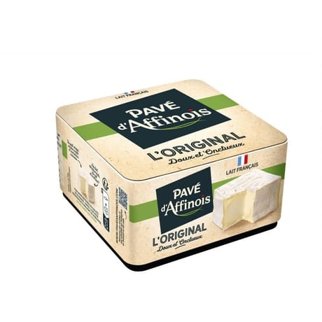 Pavé d'Affinois l'original au lait de vache pasteurisé 20%mg 200g