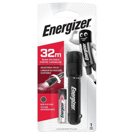 Energizer lampe torche "X-focus" - pile AAAfournie