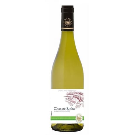 Côtes du Rhônes blanc L'âme du terroir 75 cl 12,5% Vol.