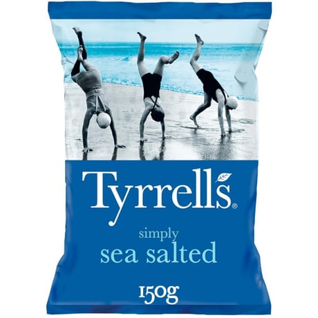 Tyrrell's chips lisses légèrement salé 150g
