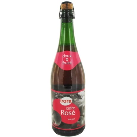 Cora cidre rosé 2.5% vol.75cl