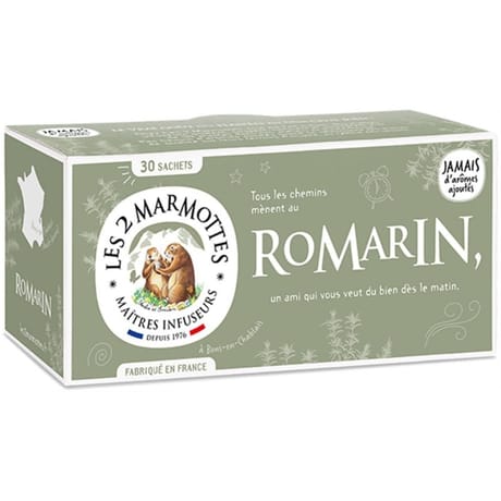 Les 2 Marmottes infusion romarin 45g