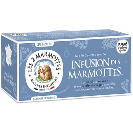 Les 2 Marmottes infusion des marmottes 46g