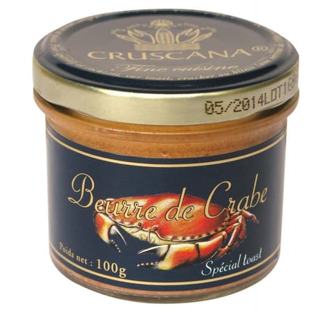 Cruscana beurre de crabe verrine de 100g