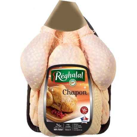 Reghalal chapon blanc halal