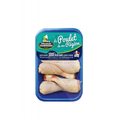 Volailles Champenoises pilon de poulet x 4 430g