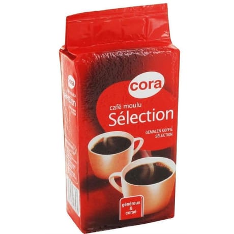 Cora café moulu sélection 250g