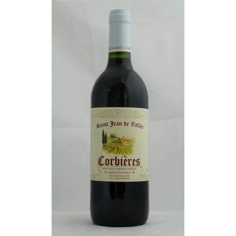 Saint jean de la vallée Corbières rouge 75 cl 12,5% Vol.