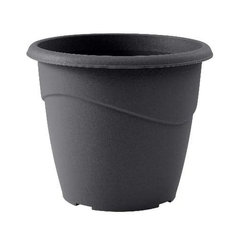 Eda pot Marina diam 25cm non percé - gris anthracite