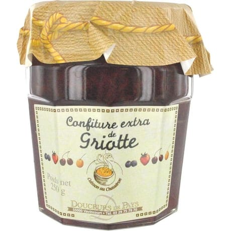 Clair de Lorraine confiture de griotte de Montmorency 250g