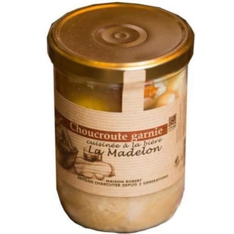 Clair de Lorraine choucroute garnie cuisinée à la bière 750g