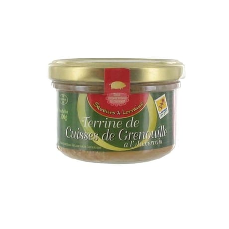 Clair de Lorraine terrine de cuisses de grenouille à L'Auxerrois 100g