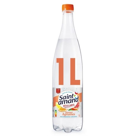 Saint-Amand subtiles pétillant aromatisé orange marjolaine 1l