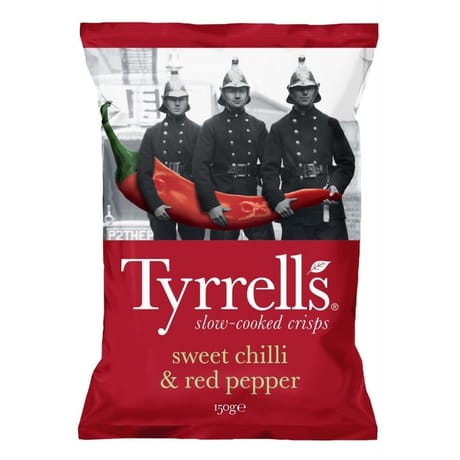 Tyrrell's chips piment doux et parika 150g