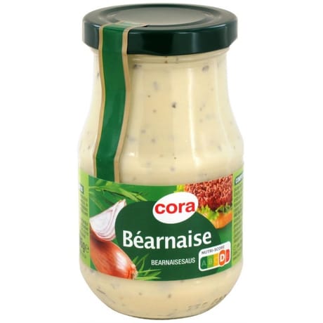 Cora sauce béarnaise en bocal verre 250ml