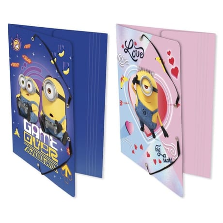 Les minions chemise élastique 3 rabats