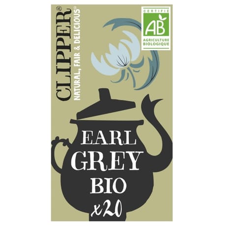 Clipper thé earl grey bio 40g