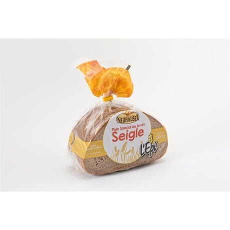 Neuhauser l'épi pain spécial au levain tranché au seigle 500g