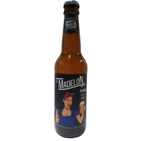 Bière la Madelon blanche 33cl 4%vol