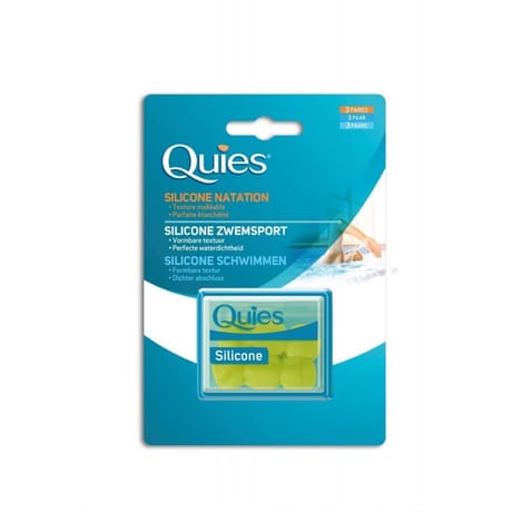 Quies protections auditives maxi silicones 3 paires