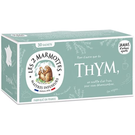 Les 2 marmottes infusion thym 35g