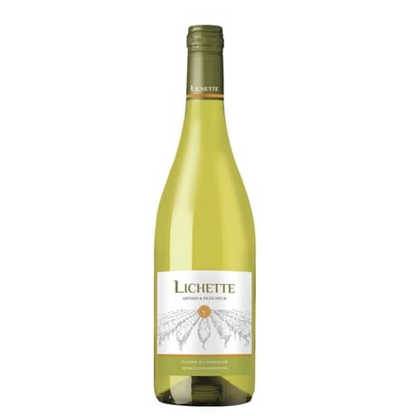 Lichette vin blanc communauté européeenne 75cl 11%vol