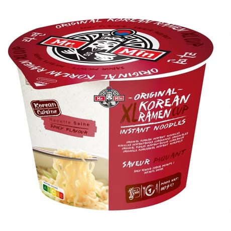 Mr Min xl cup piquant 110g