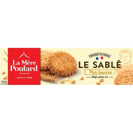 La mere poulard etui sables pur beurre 125g