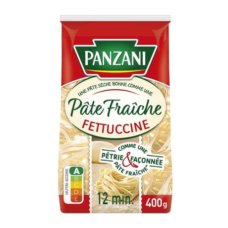 Panzani qualité pâtes fraîches fettuccine 400g