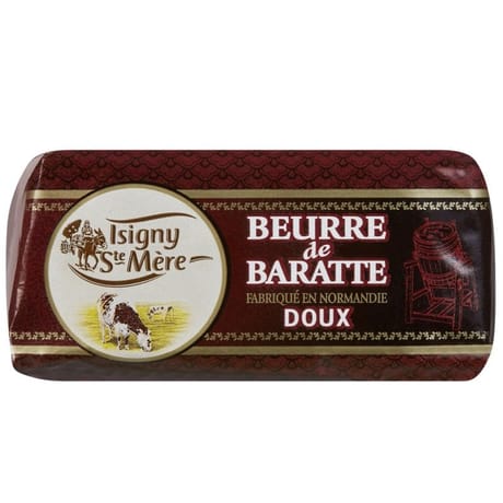 Isigny Ste Mère beurre de baratte doux 250g