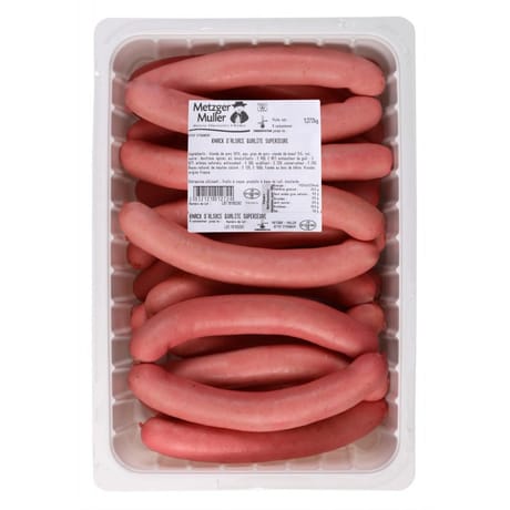 Véritable knack d'Alsace supérieure