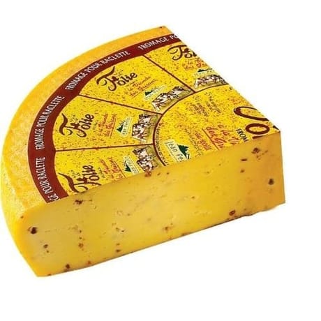 Fromage pour raclette à la viande des grisons au lait pasteurisé - tranchée