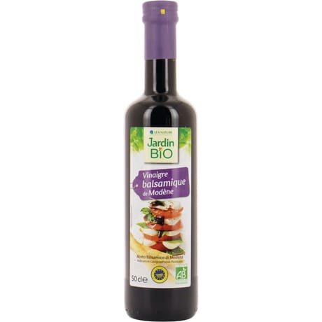 Jardin bio vinaigre balsamique de modène bio 500ml