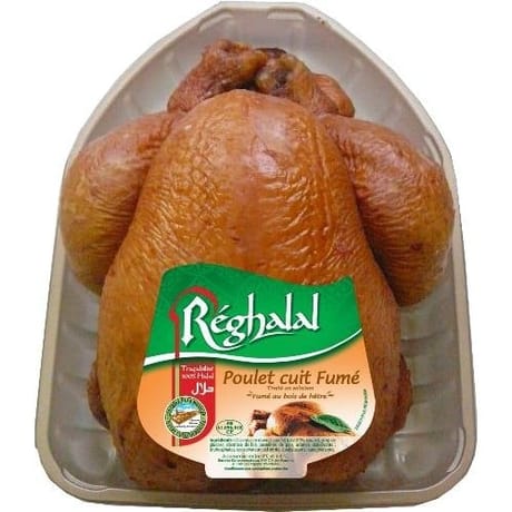 Reghalal poulet fumé halal