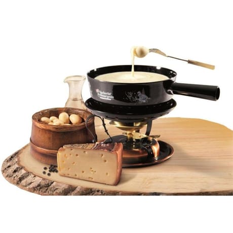 Fondue suisse moitié moitié 400g (50 %gruyère doux aop  / 50%vacherin fribourgeoisaop )