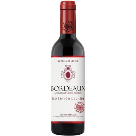 L'ame du terroir bordeaux boisé 37.5cl 11.5%