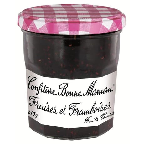 Bonne Maman confiture fraises et framboises 370g