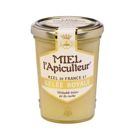Miel l'apiculteur miel de france et gelée royale pot verre 250 g