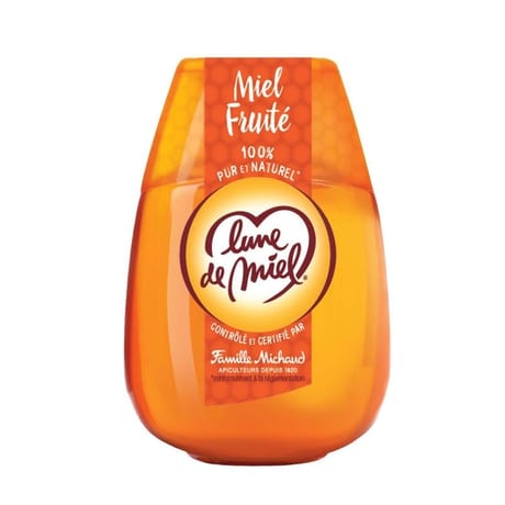 Lune de Miel miel fruité 100% pur et naturel  340g