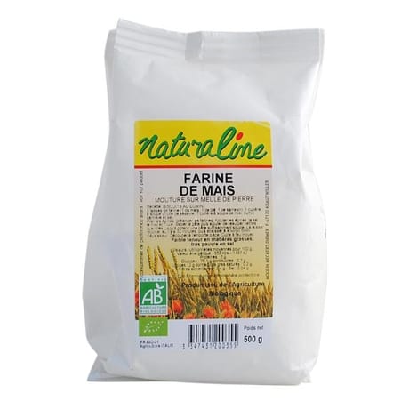Naturaline farine de mais bio 500g