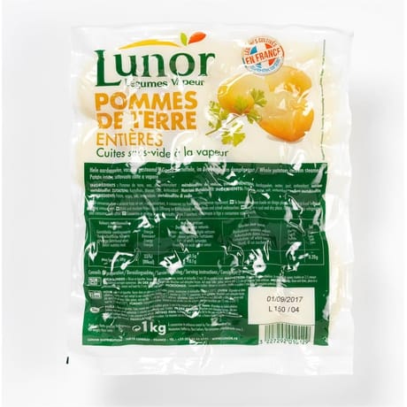 Lunor Pom'Pretes pommes de terre sous vide 1kg