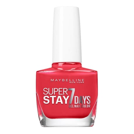 Gemey maybelline vernis à ongles superstay 7 days 493 blood orange