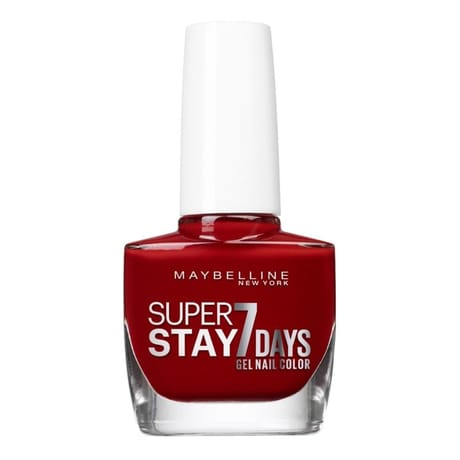 Gemey maybelline vernis à ongles gel 06 rouge profond