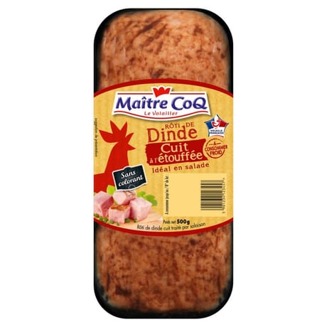 Maître Coq mini rôti de dinde cuit sous vide 500g