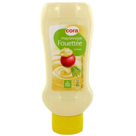 Cora mayonnaise fouettée flacon souple 398g