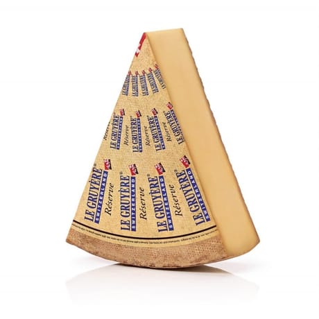 Gruyère réserve 12 mois surchoix aop suisse - au lait cru de vache 35% mg